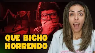 REACT: Games EduUu | SSSHHH!!! 🤫 SE NÃO O BICHO COME! - A Quiet Place The Road Ahead