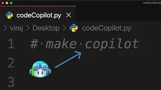 Asking Github Copilot to make Github Copilot!