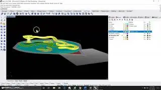 Topic 6: Assigning materials to layers and setting camera and target locations in Rhino 6