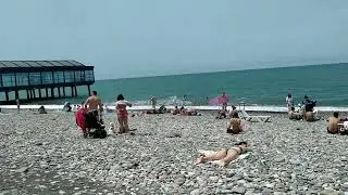 4 июня Батуми 2023. Вода в море +20°