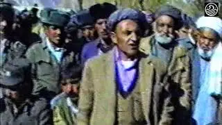 سپاسگزاری مرد بدخشانی از کمکهای سید منصور نادری برای مردم بدخشان (۱۹۸۹)