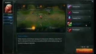 Vladimir abilities - League of Legends GURU