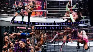 WWE all women's eliminations (2018-2024)💥