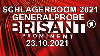 Schlagerboom 2021 - Generalprobe I Brisant 23.10.2021