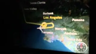 British Airways A380 landing at Los Angeles