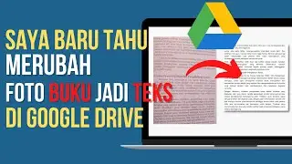 FOTO BUKU JADI TEKS DI GOOGLE DRIVE