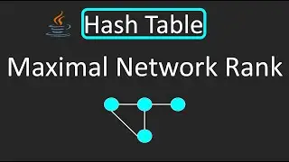 LeetCode - 1615. Maximal Network Rank | Hash Table | Java