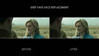 Deepfake Face Swap Experiment with Mimi Film Shots | Deep Face Lab + After Effects | Before/After