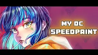 My oc but with Mika pikazo art style | speedpaint