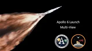 Apollo 6 Launch - Multi View