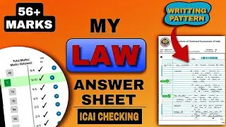 LAW RTI || July 2023 attempt 56+ marks ll how to write in exam ll full explain law check-in pattern👍