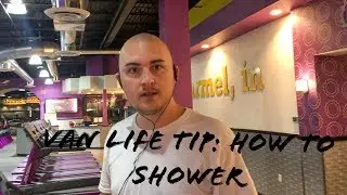 How I shower while living in a van