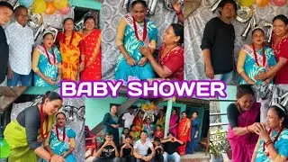 BABY SHOWER IN VILLAGE || रमाइलो With Family || दही चिउरा खुवाउने कार्यक्रम ||grjungalivlog #baby