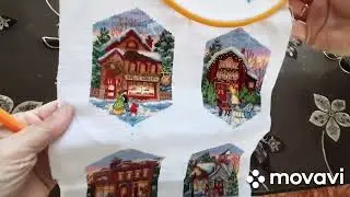 Вышивка. Вязание.Подарок