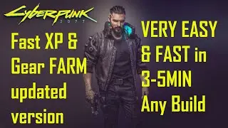 Very Easy & Fast XP Farm in Heywood 3-5min | Cyberpunk 2077 | Guide | 4K