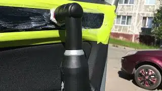 Режущая паста PolBrite на микрофибре.