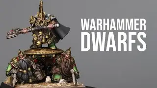 Painting my OLD WORLD DWARFS | It only took me 30 years! | NEW KING | BEARDS! | WARHAMMER