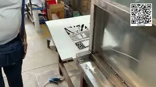 Lamination paper Automatic Flocking machine