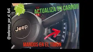 Cómo instala y configurar mandos en el timón radio android . ACTUALIZA TU CARRO!!! FÁCIL Y ECONÓMICO