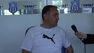 Интервью с тренером ФК «Тараз» Варданом Минасяном