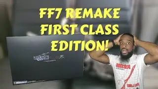 Final Fantasy 7 Remake First Class Edition Unboxing!!