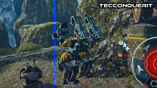 Look my Behemoth FLY over the map in War Robots