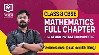 Class 8 CBSE Mathematics | Direct and Inverse Proportions | Manorama Horizon