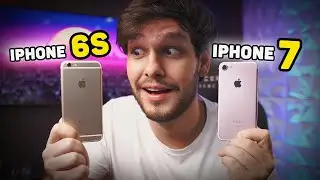 IPHONE 6S vs IPHONE 7 - QUAL É MELHOR? [TESTE DE VELOCIDADE]