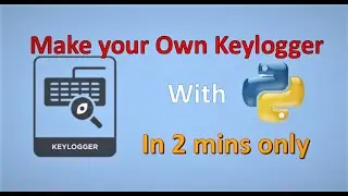 How to make a keylogger with python || Simple but effective || Hackers love this !  || in 2 mins