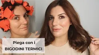COME fare la PIEGA a casa con i BIGODINI TERMICI || Federica Effe
