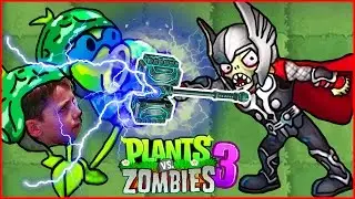Plants Vs Zombies 3 Heroes Растения против Зомби 3 про Героев - мультик-игра для детей 2