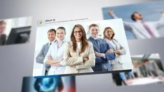 After Effects Template - Clean & Simple Company Profile