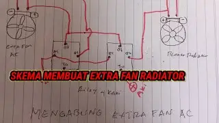 SKEMA MEMBUAT EXTRA FAN RADIATOR