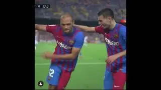 Martin Braithwait |crazy celebration| vs real Sociedad|