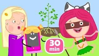 Как сажают растения? Смарта и чудо-сумка 🥦 Развивающие мультики для детей