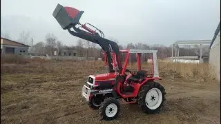 Кун и кабина на тракторе Yanmar FX17D от компании Pashin  .