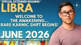 Libra June 2026 - YOU HAVE THE LONGEST READING BECAUSE WHAT THE 😳🌠 Tarot Horoscope