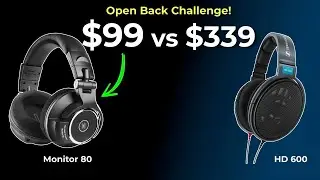 OneOdio Monitor 80 vs Senneheiser HD 600... Can they hold their own??