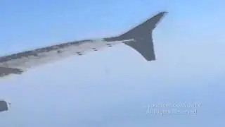 НЛО видео из пассажирского лайнера