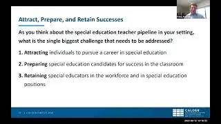 Special Educator Preparation: Promising Strategies to Promote Recruitment and Retention