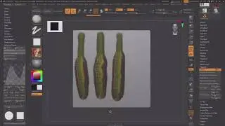 【ZBrush 2022】【memo】Brush：Alpha and Texture（TWO BY TWO）