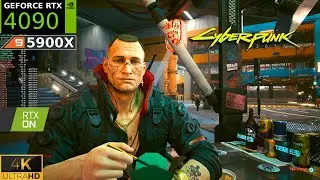Cyberpunk 2077 | RTX 4090 4K DLSS 3, Psycho Ray Tracing | Ryzen 9 5900X