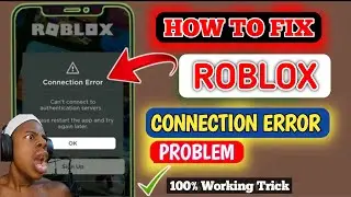 Roblox Unable to Contact Server Android | How to fix Roblox connection error | 