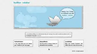 Twitter Rotator - On sale only on CodeCanyon