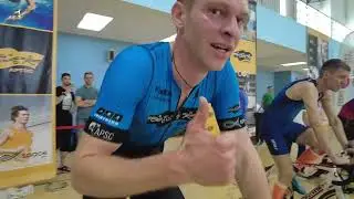 Спортсмены Приморского океанариума приняли участие в финале Indoor триатлона