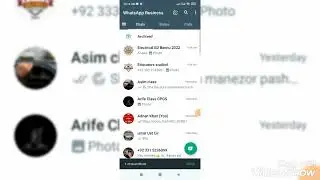 Whatsapp `Archived` Massage OR Group New Update/WhatsApp Archived Chat Hide Kaise Kare