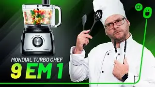 Mondial Turbo Chef 9 in 1 food processor: a product to do it all