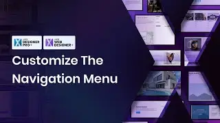 Customize The Navigation Menu Of Your Website | Xara
