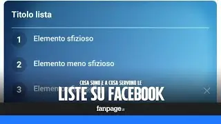 Come pubblicare le liste su Facebook