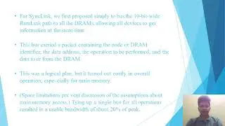 Synclink: high-speed dram for the future